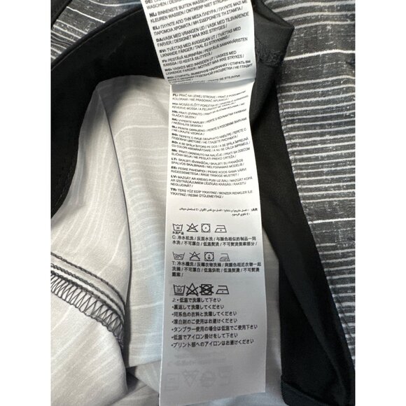 Hurley Mens 4-Way Stretch Striped Board Shorts Black & White Size 20/30 - Picture 10 of 12